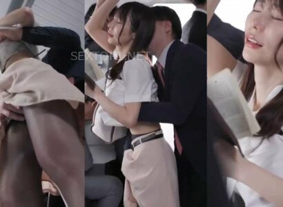 Poster of Cô giáo bị quấy rối trên chuyến tàu điện nhưng cô luôn chịu đựng… vì sướng